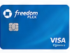 Chase Freedom Flex 信用卡卡面
