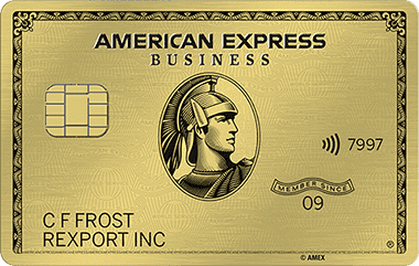 American Express Business Gold 官方卡面