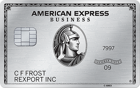 American Express Business Platinum 官方卡面