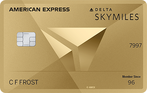 American Express Delta SkyMiles Gold 官方卡面