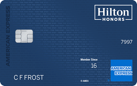 American Express Hilton Honors Surpass 官方卡面