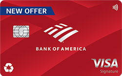 Bank of America Customized Cash Rewards 官方卡面