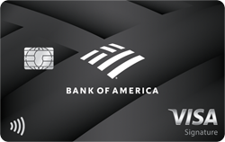 Bank of America Premium Rewards 官方卡面