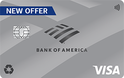Bank of America Unlimited Cash Rewards Secured 官方卡面