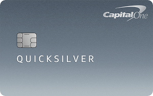 Capital One Quicksilver Rewards for Students 官方卡面