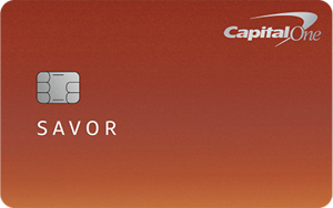 Capital One Savor 官方卡面
