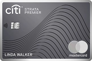 Citi Strata Premier 官方卡面