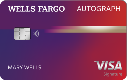 Wells Fargo Autograph 官方卡面